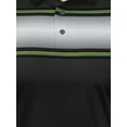thumbnail image 4 of Ben Hogan Men's and Big Men’s Digital Ombre Chest Print Short Sleeve Golf Polo Shirt, up to Size 5XL, 4 of 5