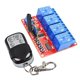 thumbnail image 1 of Interruptor de puerta receptor transmisor inalámbrico Yotijar 12V 4CH, 1 of 8
