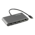 thumbnail image 1 of StarTech.com Thunderbolt 3 Mini Dock - Portable Dual Monitor w/HDMI 4K 60Hz - 2X USB-A Hub (3.2/2.0), GbE - 28cm Cable - TB3 Multiport Adapter - Mac/Windows��- Upgraded Version of TB3DKM2HD (TB3DKMHDL) - Docking station - Thunderbolt 3 - 2 x HDMI - 1GbE, 1 of 10