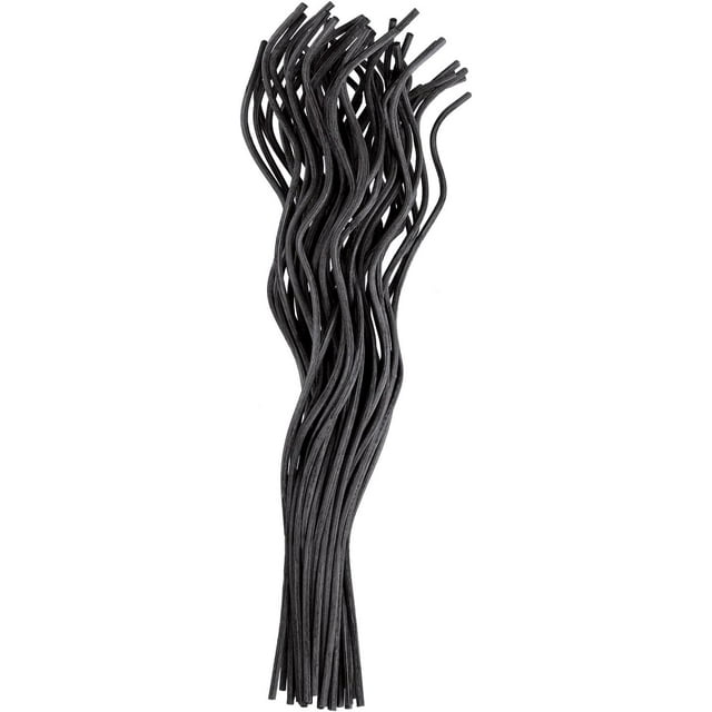 PATIKIL 28CM/11Inch Rattan Reed Diffuser Sticks, 50 Pcs Rattan Wavy Refill Stick Aroma Fragrance Replacement for Home Hotel Office Party Wedding, Black