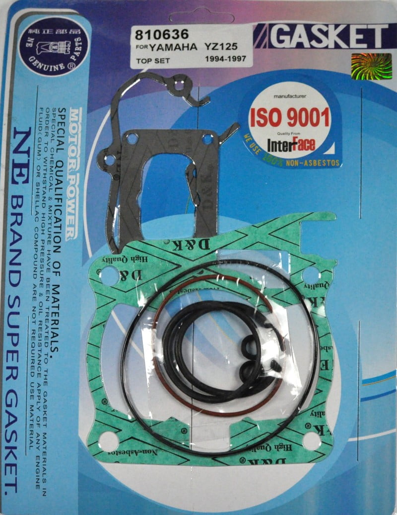 Top End Rebuild Head Base Gasket Kit Yamaha YZ125 YZ 125 19941997 94 95 96 97