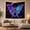 Cosmic Butterfly, variant on Large Cosmic Butterfly in Deep Blue & Purple Nebula Space, Mystical Fantasy Art for Space Lovers, Celestial Home Decor, Birthday Gift Tapestry Wall Hanging for Bedroom and Living Room