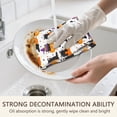 thumbnail image 5 of 2 Pcs Funny Kitchen Towels,Halloween Black Cats with Pumpkins and Witch Hats Microfiber Dish Towels,Kitchen Tea Towels,Kitchen Towel Set (18" X 26"), 5 of 7