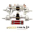 thumbnail image 1 of maskred 4pcs 1/24 Aluminum Alloy Front Rear Axle For Barrage Crawler Protector RC Car Accessories Replacement Parts RC Upgrade Part Silver, 1 of 6