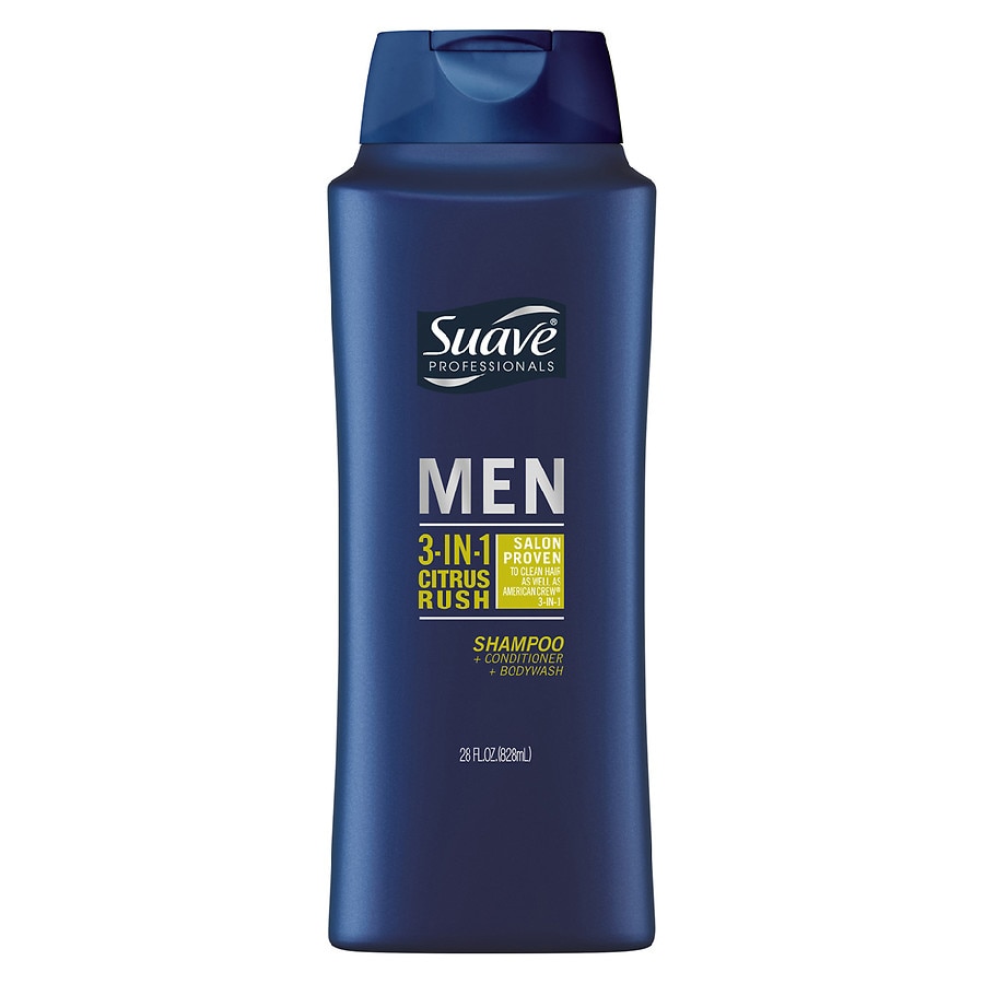 Suave 3in1 Shampoo Conditioner Body Wash Citrus Rush
