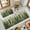 Yellow-4, variant on Green Kitchen Rugs and Mats with Rubber Backing Non Skid Washable,2 Pieces Kitchen Mats for Floor Runner Rugs Standing Mat Set (17" Wx30 L 17" Wx 47" L Cactus)