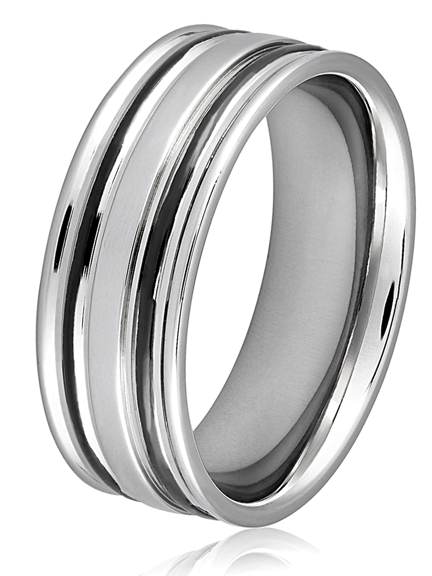 Coastal Carolina Chanticleers Single Logo Rings Stainless Steel 8MM Wide Ring Band Size 9.5 Coastal Carolina Chanticleers Single Logo Rings Stainless Steel 8MM Wide Ring Band Size 9.5