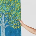 thumbnail image 3 of Orinice Ambesonne Tree of Life Shower Curtain, Graffiti Tree Illustration Oriental Harmony Design Mother Nature, Fabric Fabric Bathroom Decoration Set with Hooks, 60x72, 3 of 7