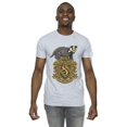 thumbnail image 2 of Harry Potter Mens Hufflepuff Sketch Crest T-Shirt, 2 of 3