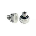 thumbnail image 5 of Nickel Plated Brass Misting Nozzle 01-05mm Orifice Threaded 10/24 Low Pressure Fog Nozzle Misting System Outdoor Cooling, 5 of 5