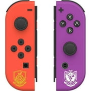 Switch Controllers,Compatible with Nintendo Switch Controller,Support Dual Vibration/Wake-up/Motion Control Scarlet - Violet