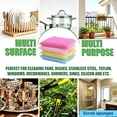 thumbnail image 4 of Qzbhct 16 Pcs Fast Cleaning Scrubbing Sponges - Heavy Duty Non-Scratch Scrubbing Cleaner Sponges, Non-Metal Scouring Scrubbers, 4 of 5