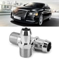thumbnail image 1 of 2pcs Heater Hose Fittings Connector for 3/4in Water Pump 5/8in Intake Auto Car Accessory, 1 of 2