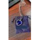 thumbnail image 4 of Collares con forma de corazón de cristales azules, joyas, collar de corazón del océano del Titanic, colgante de cristal para mujer, regalo, 4 of 5