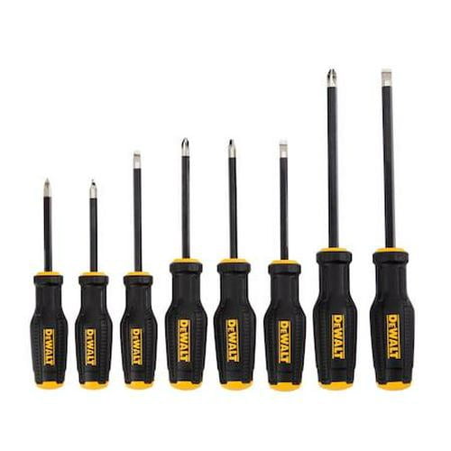 Stanley DeWalt ToughSeries Demolition Screwdriver Set 8 pc