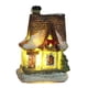 thumbnail image 3 of 2x Light Up Christmas Decoration LED Casa En Miniatura Village Cottage Zulema Casa de miniaturas de resina, 3 of 7