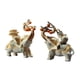 thumbnail image 5 of 2 piezas de estatuas de elefantes, decoraciones de elefantes de la suerte, figuras de resina para el Blanco, 5 of 9
