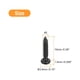 thumbnail image 2 of #2 x 3/8" Tornillo autorroscante de cabeza plana Phillips, 100pcs - Tornillo de cabeza redonda de acero inoxidable 304 (Negro), 2 of 6