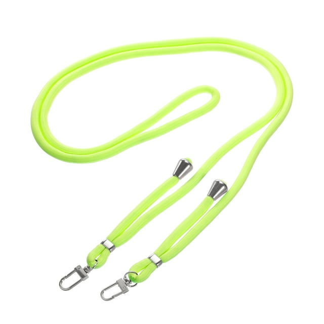 Unique Bargains Lanière Universelle en Polyester pour Téléphone Intelligent, Jaune Fluorescent, 1 Pack