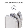 thumbnail image 4 of Electronic Organizer Travel Cable Organizer Bag Portable Travel Cable Organizer Bag Waterproof Electronic Organizer Large Capacity Electronic Accessories Storage Bag For Storing ANGGREK Otros, 4 of 8