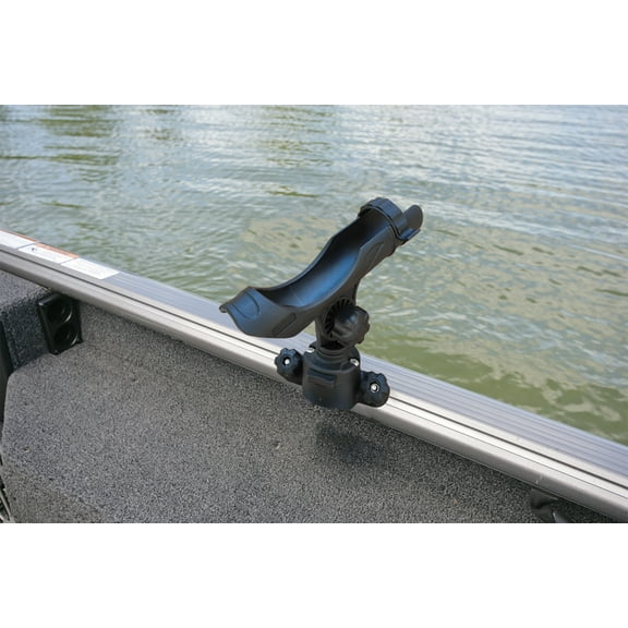 Brocraft Black Fiberglass Reinforced Polymers Power Lock Rod Holder