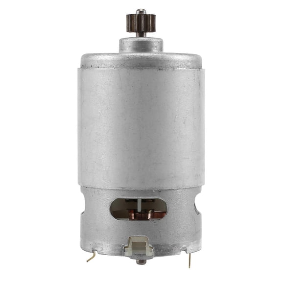 Motor de CC de 18 V para coche eléctrico infantil, RC, coche de bebé, motor eléctrico RS550 con caja de cambios de 12 dientes.