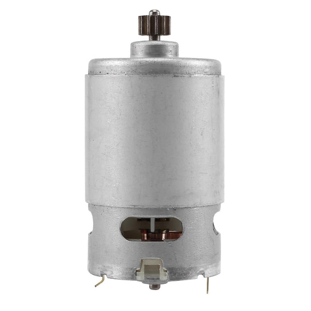 Motor de CC de 18 V para coche eléctrico infantil, RC, coche de bebé, motor eléctrico RS550 con caja de cambios de 12 dientes.