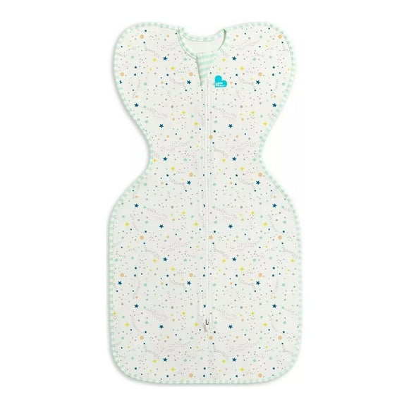 Love To Dream Swaddle UP Lite Sac Bio 0.2 TOG - Constellations de Crème (Petit, 8-13 lbs)
