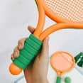 thumbnail image 3 of SPRING PARK Outdoor Tennis Badminton Playing Training Rackets with Ball Parent Child Interactive Sport Toy for Children, 3 of 6