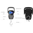 thumbnail image 2 of Báscula electrónica para equipaje/Báscula para equipaje/Báscula para maleta con pantalla LCD retroiluminada para viajes, pesca y tiro con arco, bolsa impermeable, cinta métrica, Xemadio YQ-0758, 2 of 8