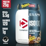 Dymatize ISO100 Hydrolyzed Whey Isolate Protein Powder, Cocoa Pebbles, 20 Servings
