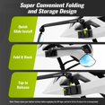 thumbnail image 4 of Bike Helmet Mirror for Cycling- 掳 Adjustable and Rotatable Rearview Helmet Mirror for Bicycle Riding Accessories and Other Outdoor Activities Easy to Install, 4 of 8