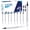 White-1ml, variant on 100 Pack 1ml Plastic Syringe for Scientific Labs, Measuring Liquids, Feeding Pets, Oil or Glue Applicator, Non-Steril