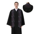 thumbnail image 4 of Haiem Thanksgiving Pattern Graduation Stole 2024 | Premium Satin Sash for Graduation Ceremony, 4 of 7
