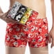 thumbnail image 3 of 4-Pack Men's Underwear Men's Boxers Breathable Sexy Comfortable Underwearpangjing, 3 of 4