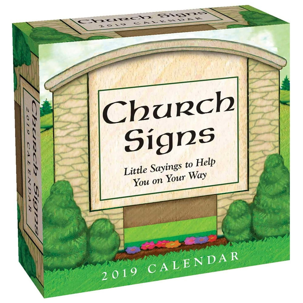 Church Signs 2019 DayToDay Calendar (Other)