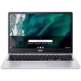 thumbnail image 2 of Acer Chromebook 315 Laptop, 15.6'' FHD IPS Display, Intel Celeron N4500 Processor, 4GB RAM, 64GB eMMC, Pure Silver, Chrome OS, Wi-Fi 6, Protective Sleeve Included + Mazepoly Accessories, 2 of 6