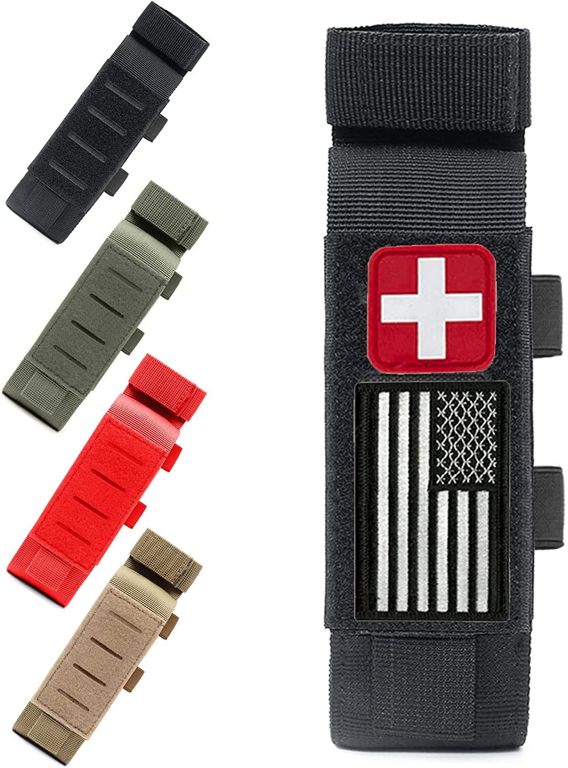 Molle Tactical TQ Tourniquet & Trauma Medical Shear Pouch