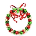 thumbnail image 1 of Corona navideña creativa de hierro forjado, campana navideña, colgante, decoraciones navideñas, 1 of 5