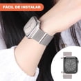 thumbnail image 2 of Correa Magnética Apple Watch Acero Inoxidable Milanese Loop para iWatch Ultra Series 10-1 SE, Paquet, 2 of 7