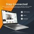 thumbnail image 4 of HP 250 G9 15.6" Full HD Anti-Glare Display, Intel Core i5-1335U, 16GB RAM, 1.16TB Storage(1TB SSD + 160GB Docking Station Set), ‎Intel Iris Xe Graphics, Wi-Fi 6, Win 11 Pro, Silver, 4 of 9