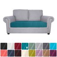 thumbnail image 1 of Fundas para asiento de sofá, fundas para cojines de sofá, 2 plazas, elastano elástico, tela jacquar yeacher 2 azul claro, 1 of 7