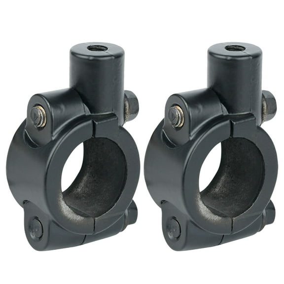 ROZYARD 2lots Handlebars Mirrors Holder Base Extension Mount Brackets Bicycles Accessory for Safe Cycling