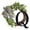 Q_iron, variant on YOHAVEN 26 Letters Decorative Wreath Door Hanger 15", Rattan Ring Alphabet Wall Hanging with Bow, Rustic Farmhouse Door Sign for Wedding Housewarming Front Door Window Decor