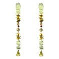 thumbnail image 1 of Suspensions Réutilisables Verka 24" – Blanc et Or, 1 of 5