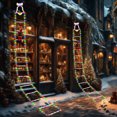 thumbnail image 3 of Decoraciones de Navidad Al Aire Libre 3.2M Santa Claus Llevó la Luz Del Paso Árbol de Navidad Decoración de Vacaciones Luz Impermeable Al Aire Libre Luzes de Navidad Al Aire Libre, 3 of 7