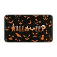 thumbnail image 2 of PALIFEUR Halloween Bathroom Rugs, Extra Thick Soft Absorbent Ghost Pumpkin Bath Mat, Non Slip Washable Bathroom Mat, Fall Bath Rugs for Halloween Thanksgiving Holiday Party Decorations, 24" x 16", 2 of 6