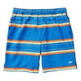 thumbnail image 6 of Speedo Mens Hydro Volley Swim Shorts (Speedo Blue Stripe, X-Large 36/38), 6 of 8