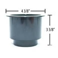 thumbnail image 5 of ProFurnitureParts 4 Pack- 4 3/8" CHROME Plastic Cup Holder Sofa Boat Car Truck, 5 of 5