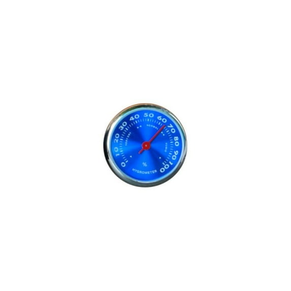 Car Dashboard Thermometer Humidity Meter Quartz Clock Mechanical Dial Car Clock Air Conditioning Outlet Ornaments Thermometer